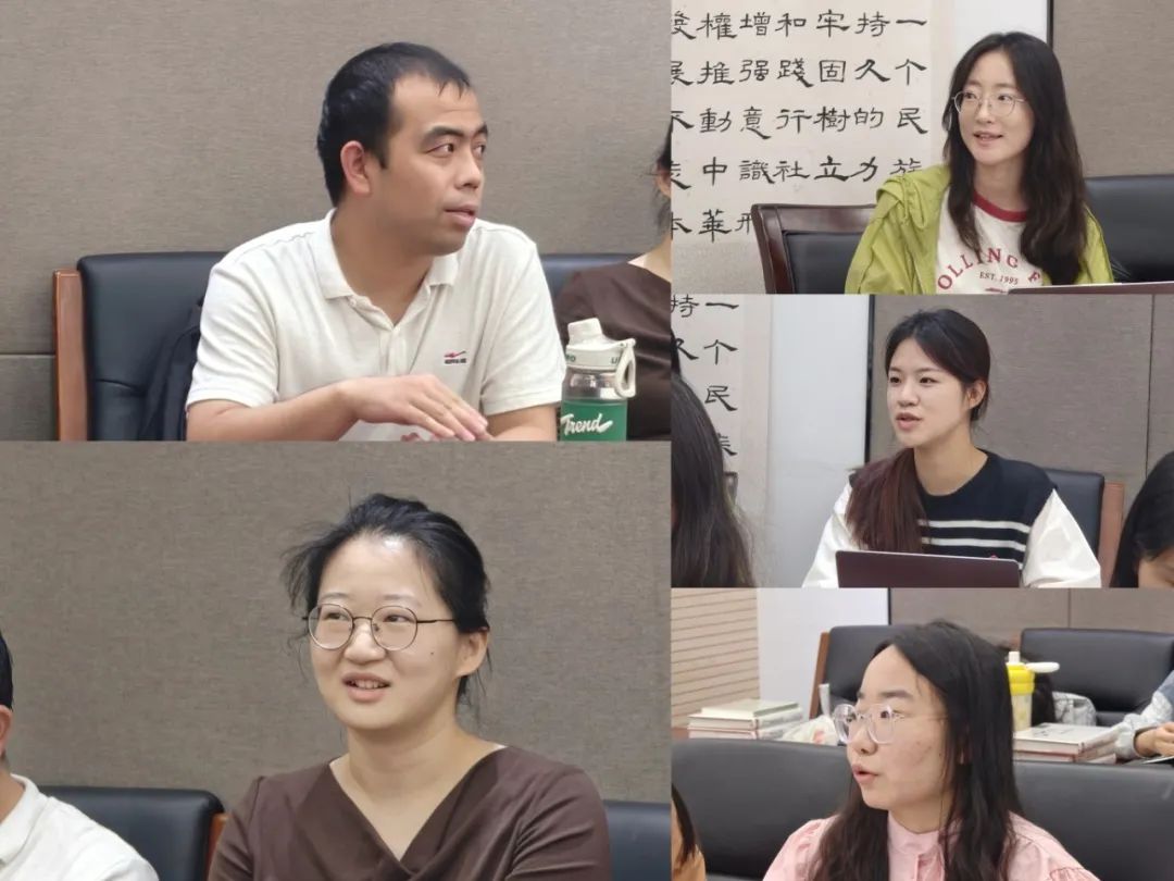 图：师生党支部党员结对对子交流发言.jpg